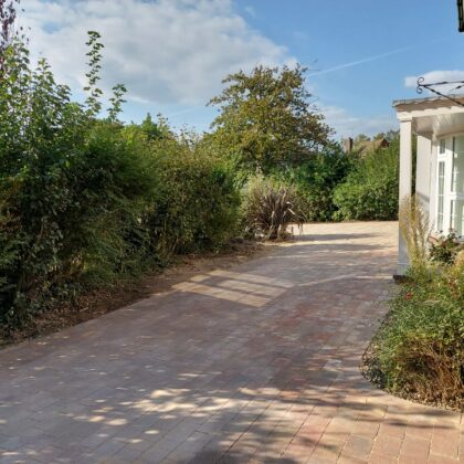 Block paving finished (2)