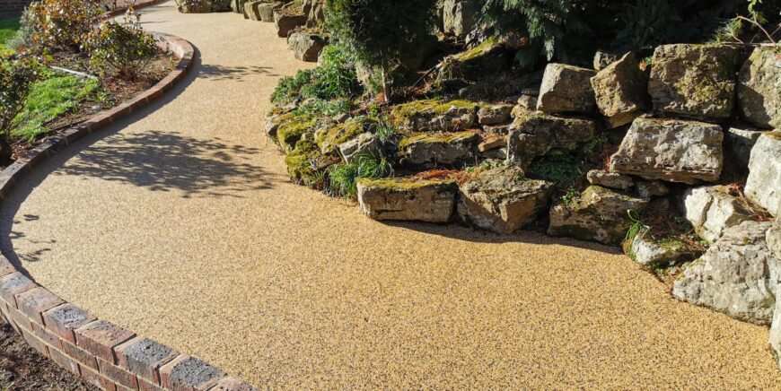 Resin Bound Footpaths