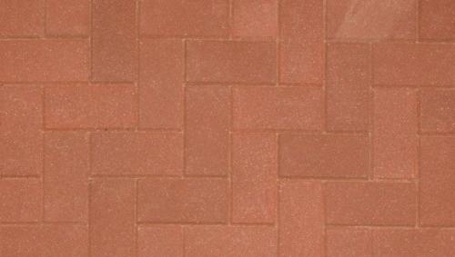 Driveline 50 block paving red